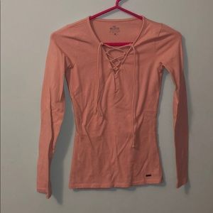 Fitted long sleeve shirt